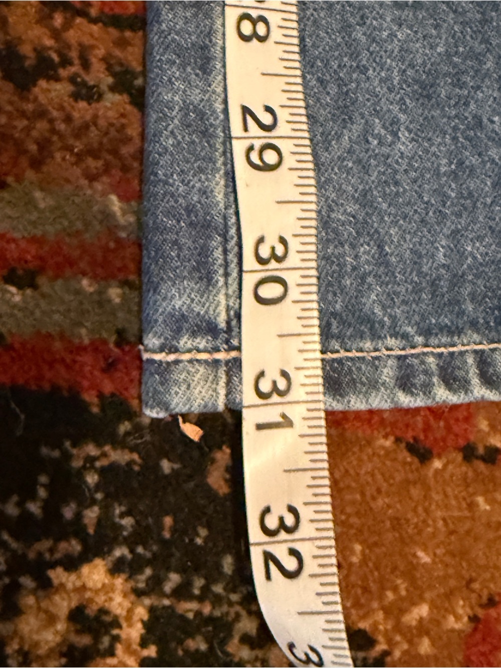 Veronica Beard Taylor Two-Tone Wide Leg Jean - Picture 6 of 9